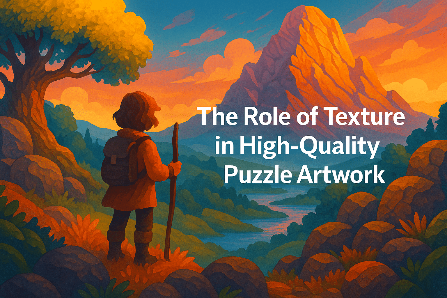 The Role of Texture in High-Quality Puzzle Artwork